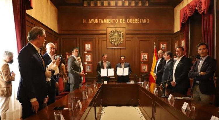 México y España firman convenio de colaboración entre ciudades patrimonio.