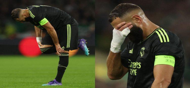 Karim Benzema causa baja para el encuentro contra el Celtic