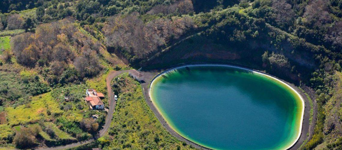 Las balsas del Consejo de Aguas de La Palma al 39%