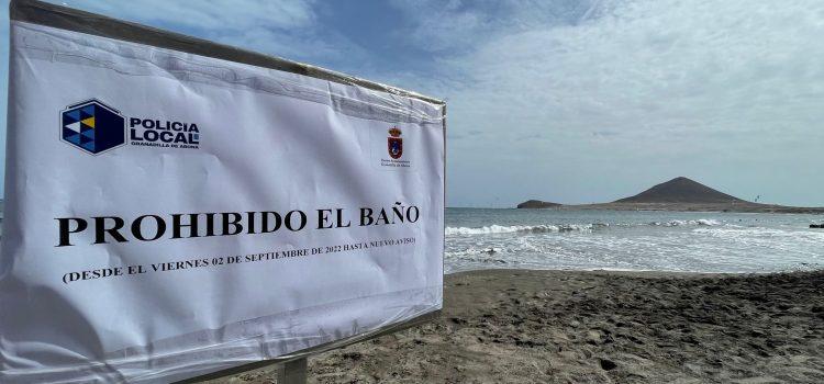 Cerradas las playas de El Médano, La Tejita y El Chinchorro en Tenerife