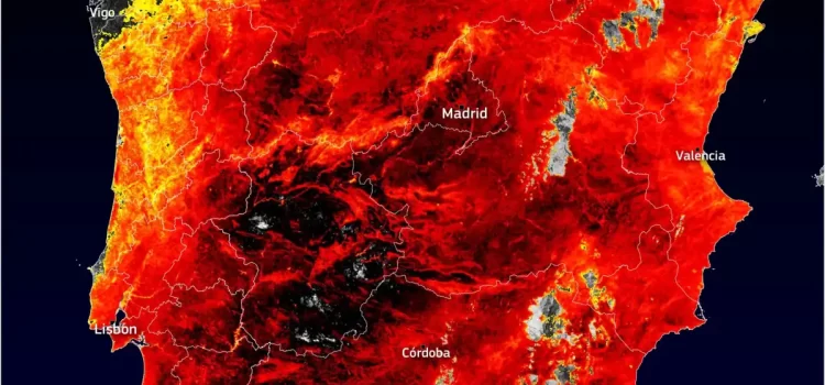 España enfrenta su cuarta ola de calor del verano