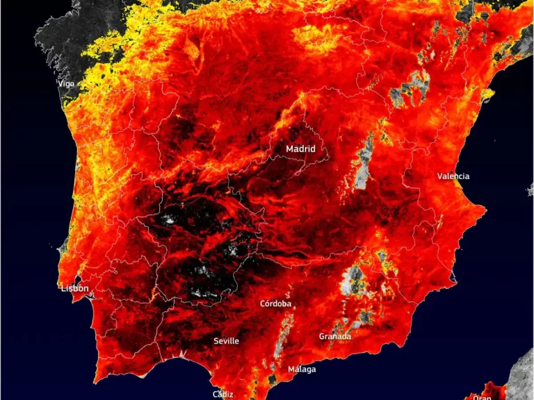 España enfrenta su cuarta ola de calor del verano