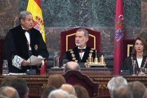Apertura del año judicial en España: bloqueo del CGPJ y desafíos en el Tribunal Supremo