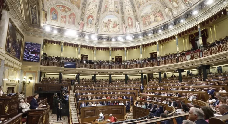 Inicia sesión de investidura en el Congreso de los Diputados con Feijóo como candidato