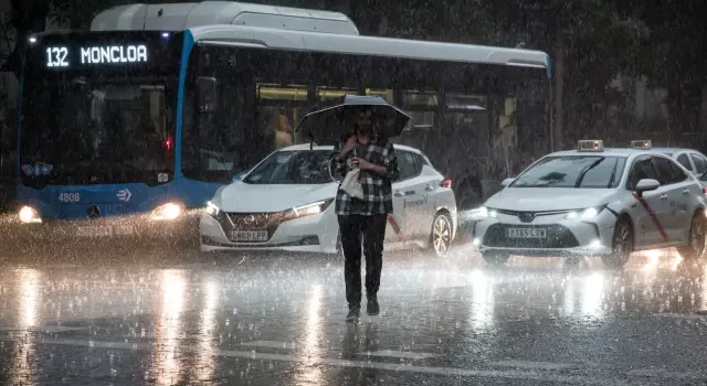 Alerta amarilla en Madrid por lluvias intensas y vientos fuertes