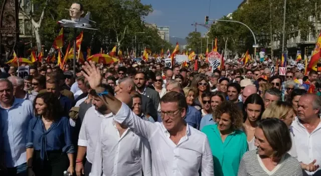 El PP anuncia nuevas protestas contra la amnistía durante el turno de investidura de Sánchez