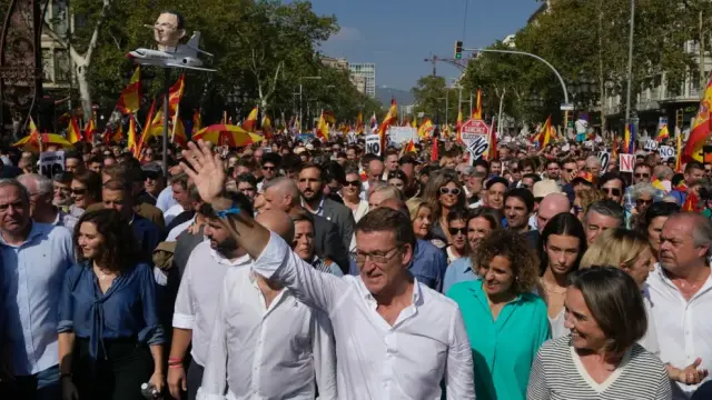 El PP anuncia nuevas protestas contra la amnistía durante el turno de investidura de Sánchez