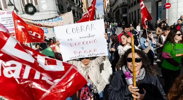 Huelga en el primer ciclo de Educación Infantil: Profesionales exigen mejores condiciones laborales y salarios justos