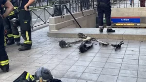 Interrumpida la Línea 2 del Metro de Madrid tras la explosión de un patinete eléctrico