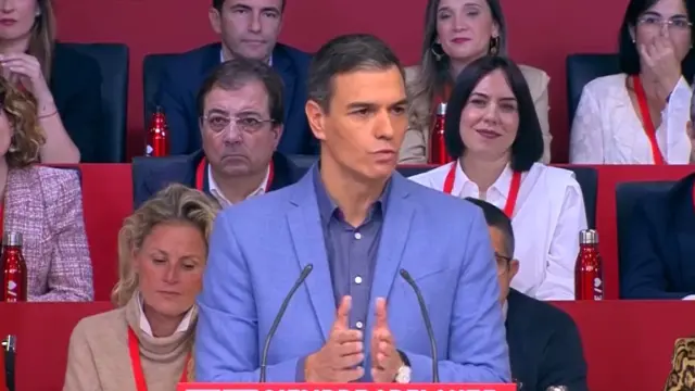 Pedro Sánchez defiende amnistía en Cataluña ante el Comité Federal del PSOE