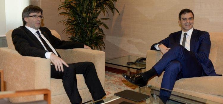 Acuerdo entre Pedro Sánchez y Carles Puigdemont allana el camino para la investidura
