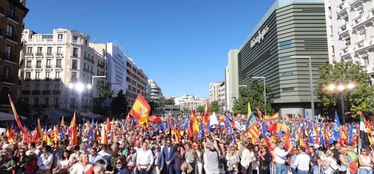 El PP convoca manifestaciones en toda España en protesta contra la amnistía acordada por Sánchez