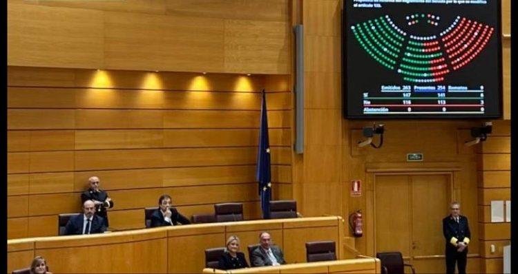 El PP modifica reglamento del senado para obstaculizar ley de amnistía