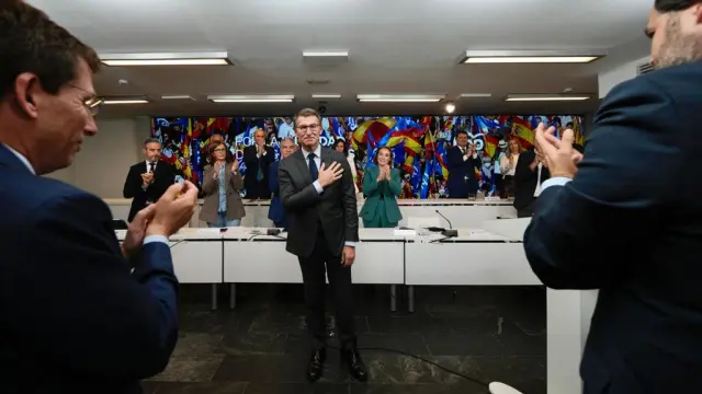 El PP se posiciona en contra de la ley de amnistía y lidera protestas sociales