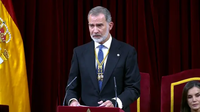 El Rey Felipe VI llama a honrar el espíritu de la Constitución para una España cohesionada