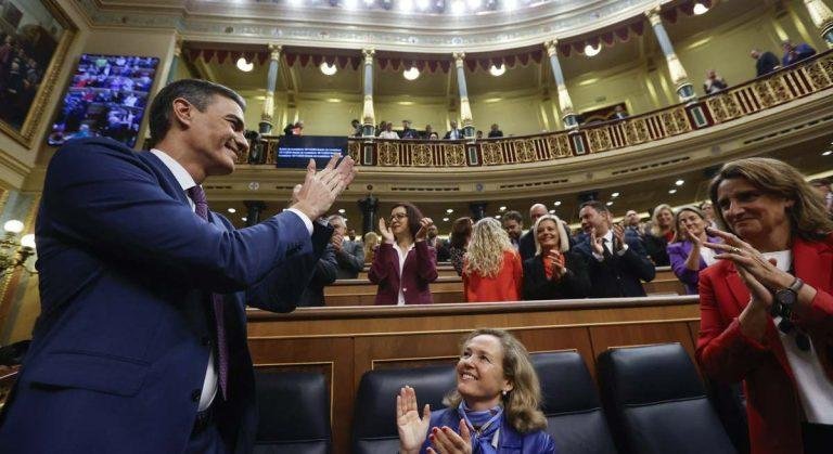 Pedro Sánchez obtiene la confianza del Congreso y es reelegido como presidente del Gobierno