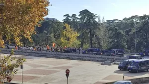 Protestas masivas en Madrid contra la amnistía generan bloqueos y tensión en la capital