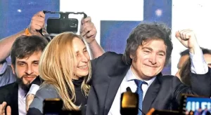 Gana Milei las elecciones presidenciales en Argentina