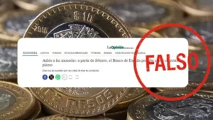 Banco de España desmiente prohibición de uso de monedas