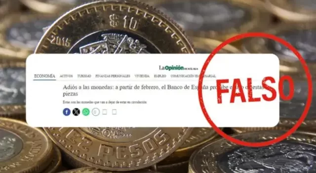 Banco de España desmiente prohibición de uso de monedas
