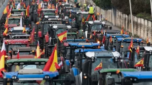 Coordinan dispositivos de seguridad para manifestaciones de tractores en Madrid