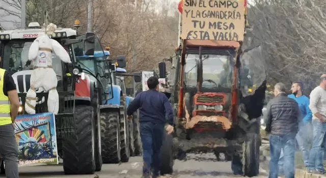 Más de 500 antidisturbios desplegados en Madrid ante tractorada de agricultores