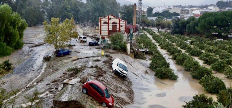 Málaga y Valencia en alerta roja por nueva DANA; miles de evacuados y caos en infraestructura