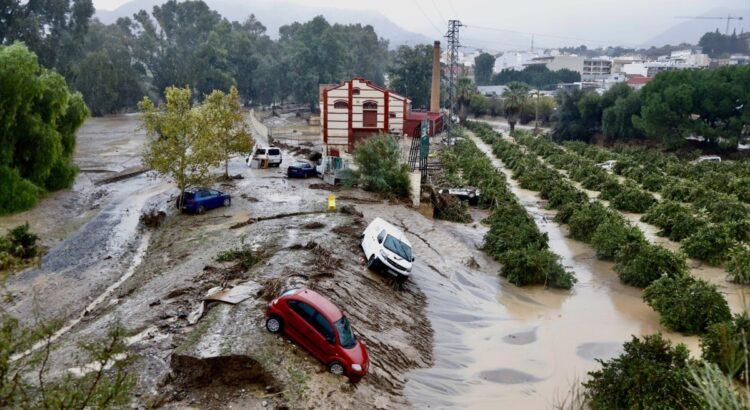 Málaga y Valencia en alerta roja por nueva DANA; miles de evacuados y caos en infraestructura