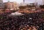 Miles protestan en Valencia por la gestión de las inundaciones en España