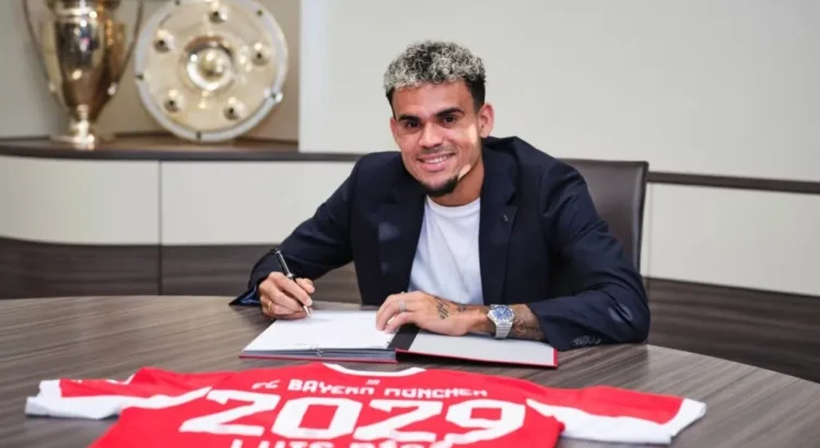 Luis Díaz, el tercer fichaje más costoso en la historia del Bayern Munich
