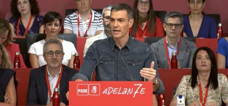 Comité Federal del PSOE Sánchez lamenta haber confiado en “quien no debía” y se reivindica: “El capitán se queda a capear el temporal”