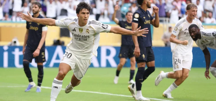 Gonzalo mete de cabeza al Real Madrid en los cuartos de final del Mundial de Clubes 2025