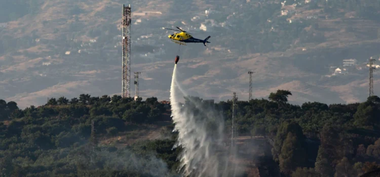 Ola de incendios no da tregua, 6.000 desalojados en toda España