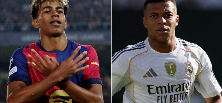 La Liga 2025-26: un pulso entre el Real Madrid de Mbappé y el Barça de Lamine Yamal