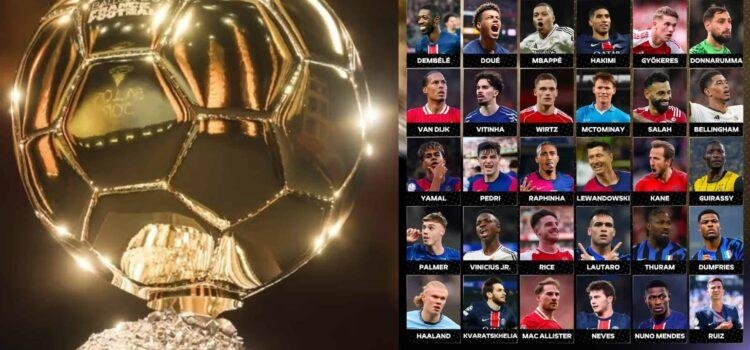 El Balón de Oro 2025 ya tiene a sus nominados