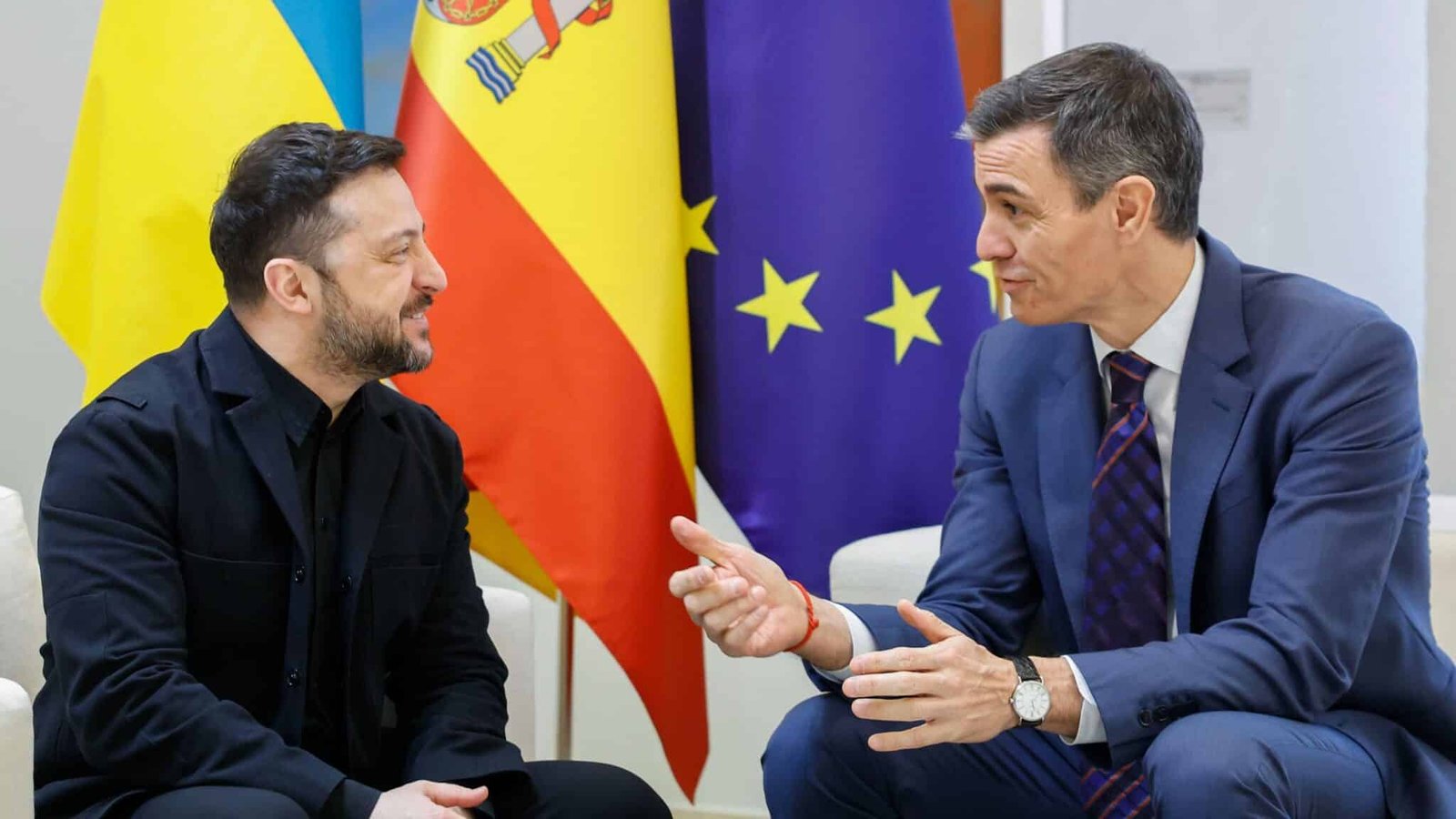 Sánchez anuncia mil millones de ayuda en defensa a Ucrania: “Puedes contar con el apoyo de España”