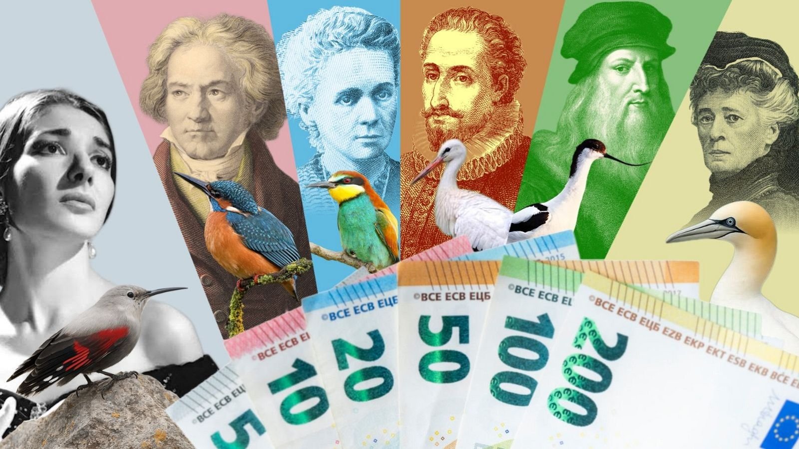 El euro cambia de cara tras dos décadas
