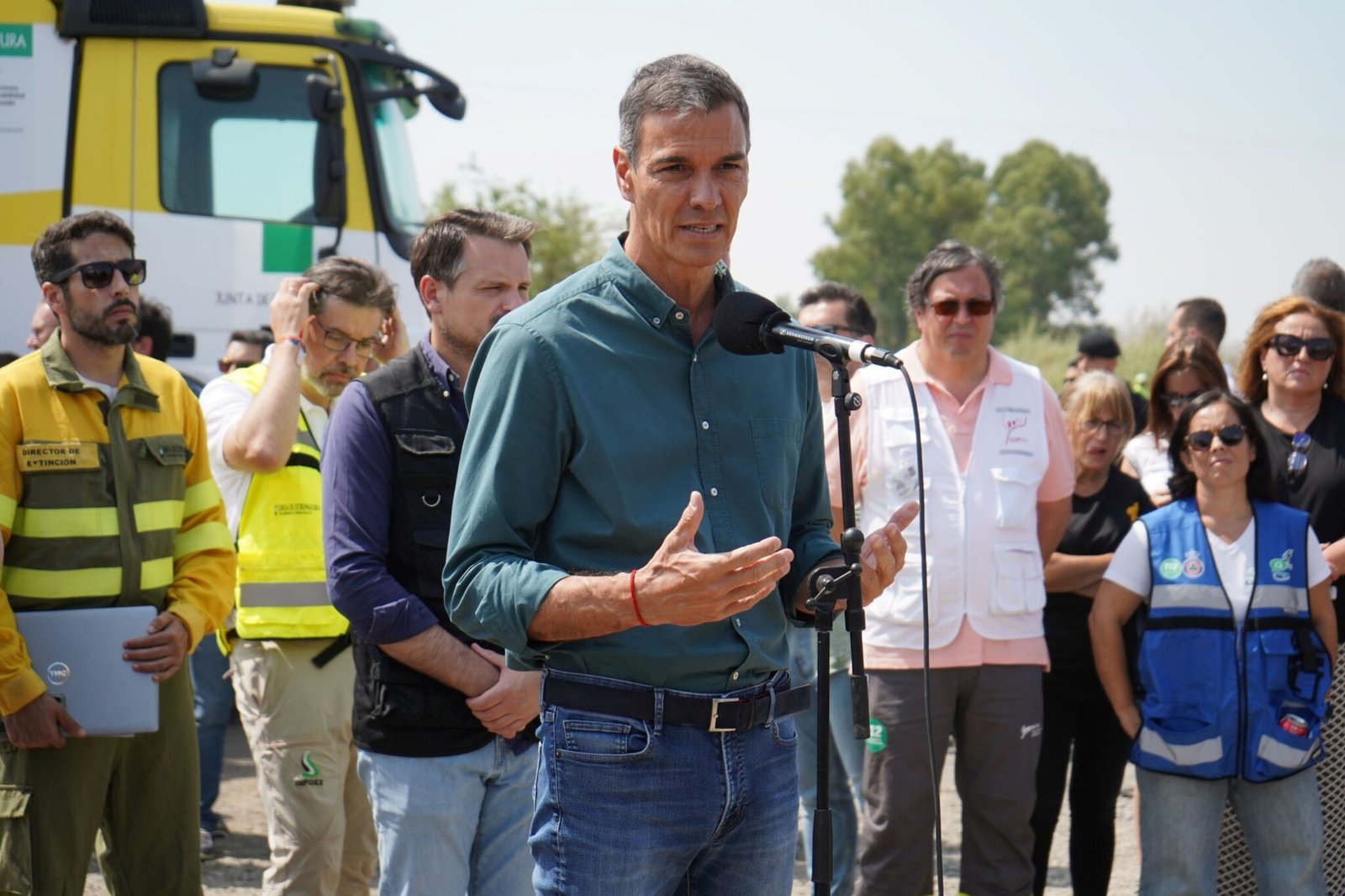 Sánchez visitará el lunes la zona afectada por el incendio de Almería