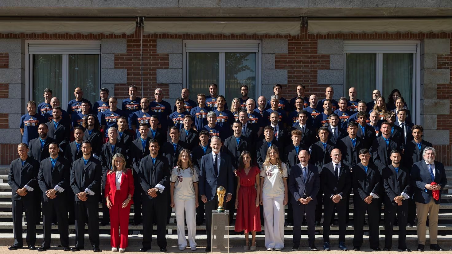 “Habéis ganado para toda España”: El Rey Felipe VI corona la épica mundialista de la Selección en Zarzuela
