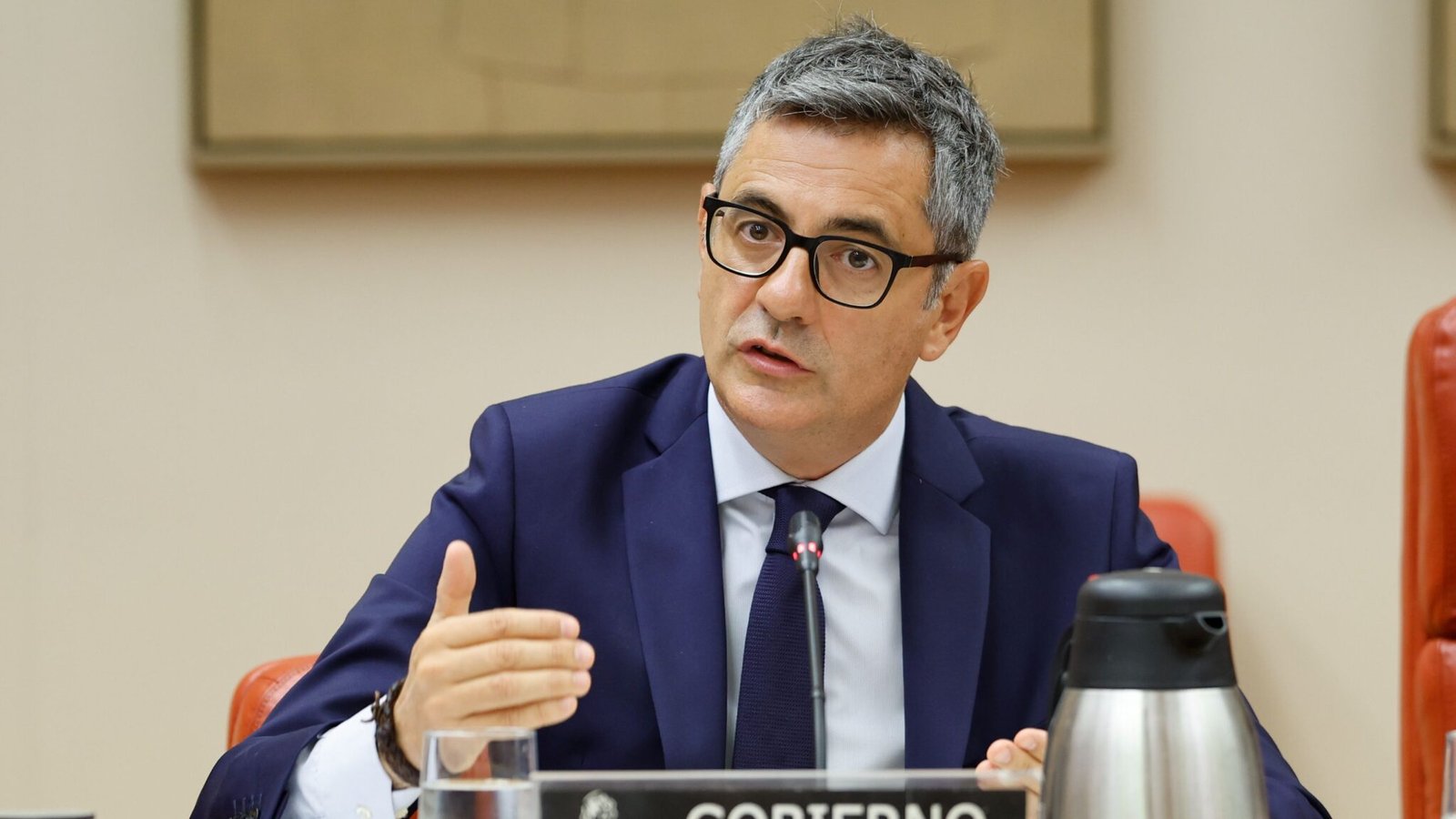 Félix Bolaños defiende la gestión en Ceuta y descarta que el Gobierno tuviera “información precisa” sobre la entrada masiva